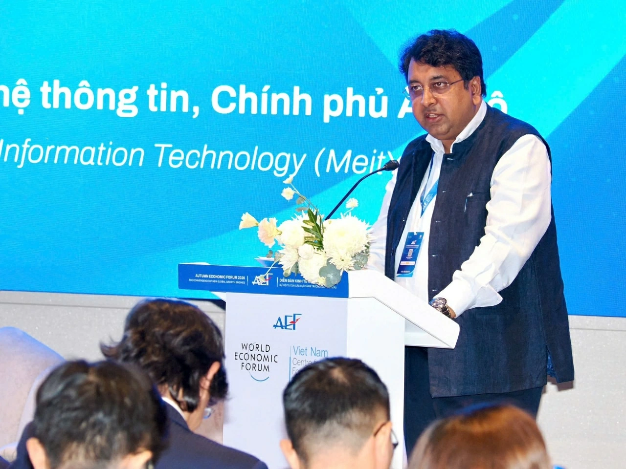 ông Ajit Kumar, Vụ trưởng thuộc Bộ Điện tử và Công nghệ thông tin Ấn Độ