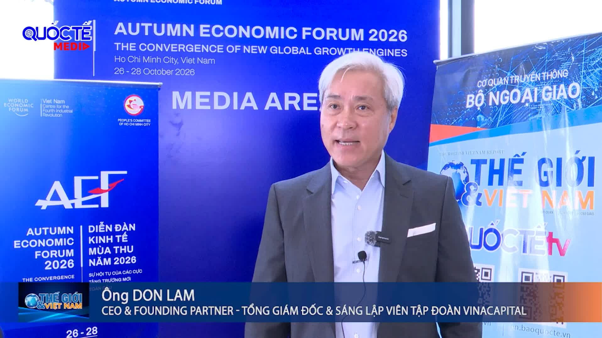 AEF 2026: Vốn đầu tư và an ninh công nghệ là trụ cột thúc đẩy tăng trưởng AEF 2026: Vốn đầu tư và an ninh công nghệ là trụ cột thúc đẩy tăng trưởng