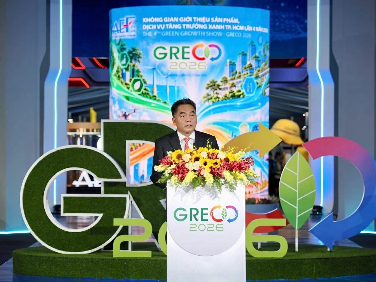Khai mạc Không gian giới thiệu sản phẩm, dịch vụ tăng trưởng xanh TP. Hồ Chí Minh lần thứ 4 Khai mạc Không gian giới thiệu sản phẩm, dịch vụ tăng trưởng xanh TP. Hồ Chí Minh lần thứ 4