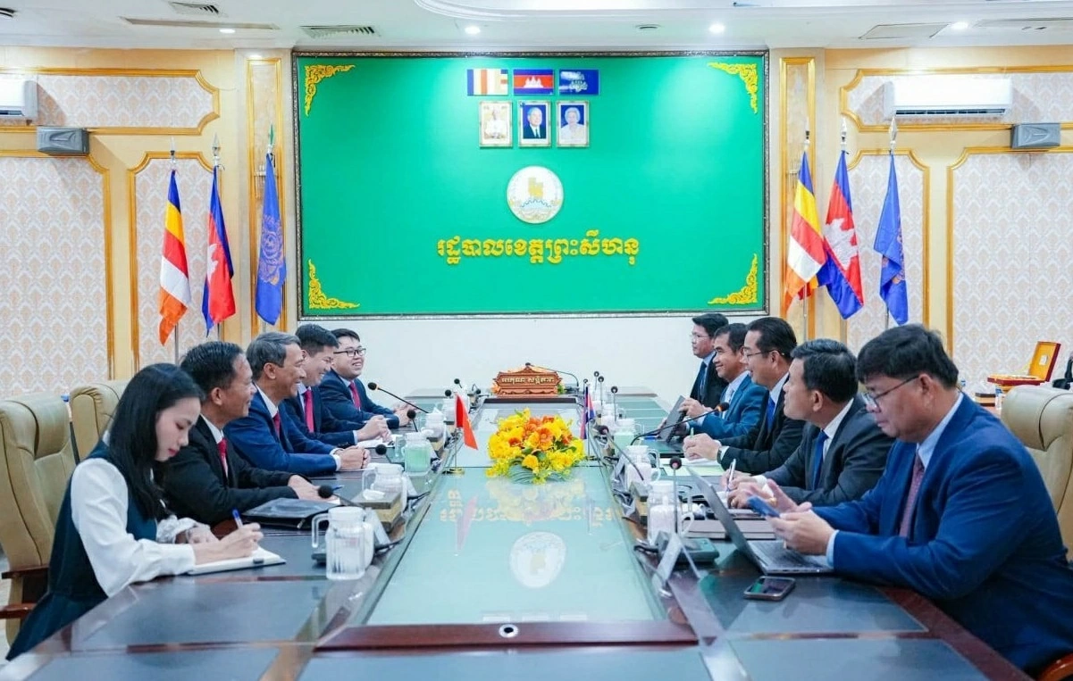 Tăng cường hợp tác địa phương Việt Nam - Campuchia tại tỉnh Preah Sihanouk