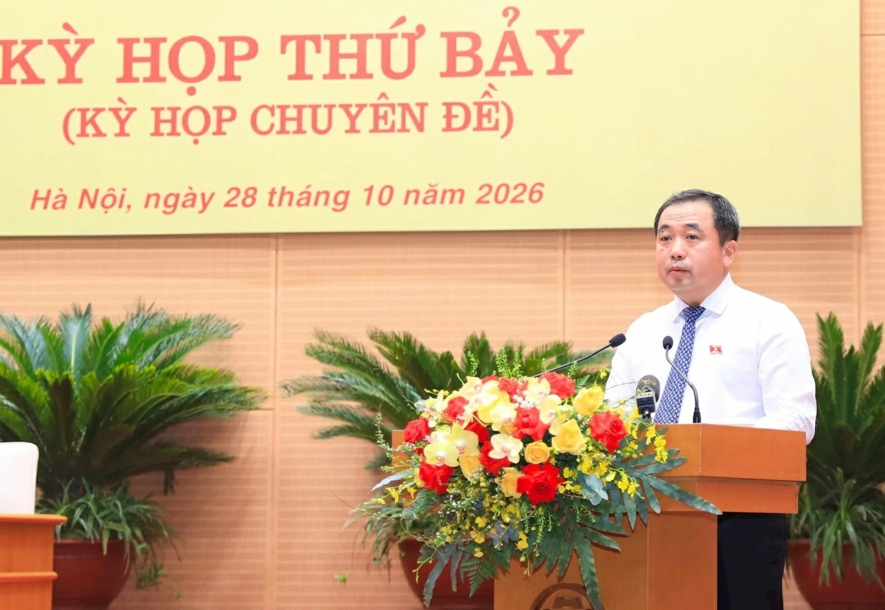 Khai mạc kỳ họp thứ bảy Hội đồng Nhân dân thành phố Hà Nội khóa XVII