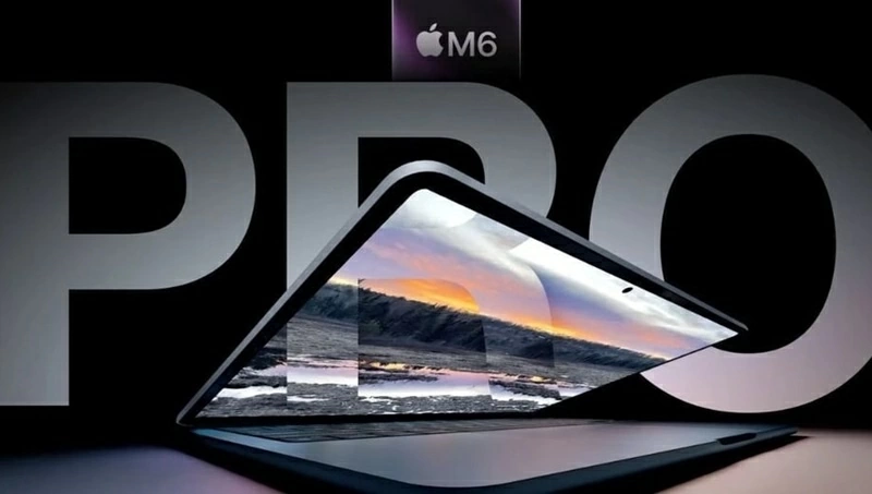 MacBook Pro 14 inch trang bị chip M6 mới nhất của Apple. 