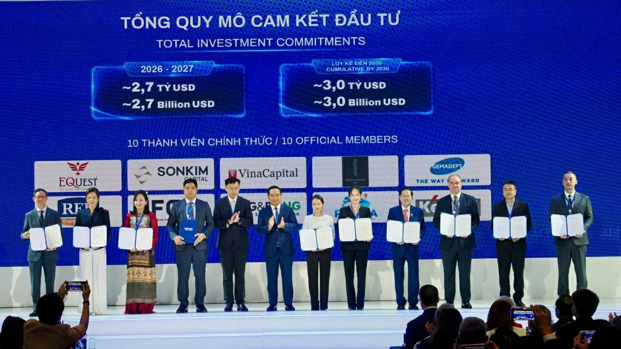 10 thành viên đầu tiên của Trung tâm Tài chính quốc tế Việt Nam tại TP. Hồ Chí Minh