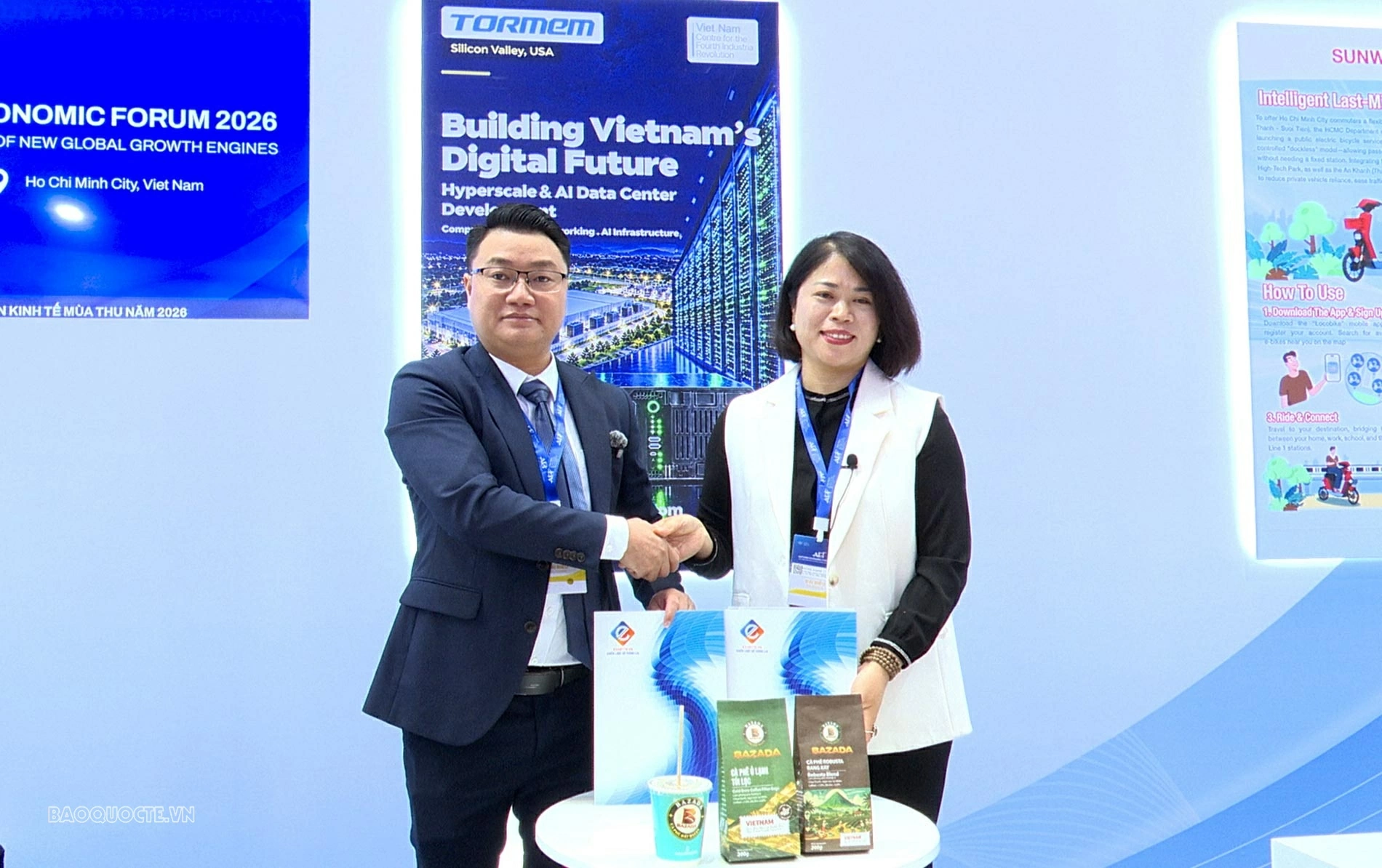 Công ty CP Thương mại và Dịch vụ Agrichain ký biên bản ghi nhớ (MOU) với Công ty TNHH Đầu tư Đông Phương Phái, có trụ sở tại Hải Nam, Trung Quốc, về hợp tác cung ứng cà phê Việt Nam cho thị trường Trung Quốc.