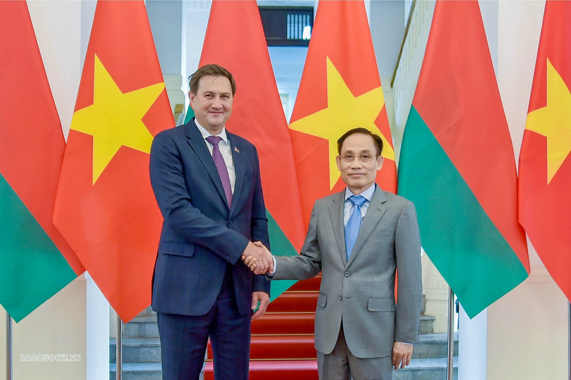 Bộ trưởng Ngoại giao Lê Hoài Trung hội đàm với Bộ trưởng Ngoại giao Belarus Bộ trưởng Ngoại giao Lê Hoài Trung hội đàm với Bộ trưởng Ngoại giao Belarus