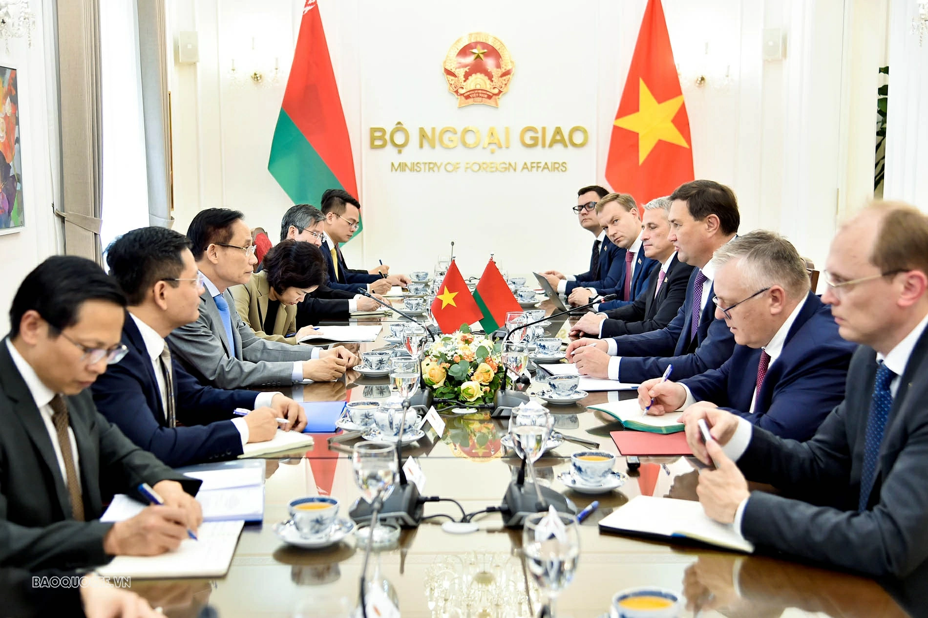 Bộ trưởng Ngoại giao Lê Hoài Trung hội đàm với Bộ trưởng Ngoại giao Belarus Bộ trưởng Ngoại giao Lê Hoài Trung hội đàm với Bộ trưởng Ngoại giao Belarus