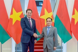 Bộ trưởng Ngoại giao Lê Hoài Trung hội đàm với Bộ trưởng Ngoại giao Belarus
