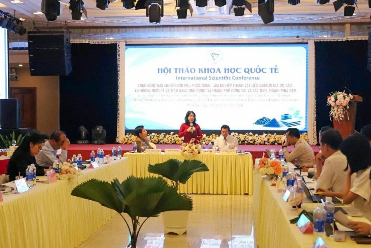rong tháng 10 vừa qua, Đồng Nai tổ chức Hội thảo khoa học quốc tế về Công nghệ mới chuyển đổi phụ phẩm nông, lâm nghiệp thành vật liệu Carbon giá trị cao - Ản….jpg rong tháng 10 vừa qua, Đồng Nai tổ chức Hội thảo khoa học quốc tế về Công nghệ mới chuyển đổi phụ phẩm nông, lâm nghiệp thành vật liệu Carbon giá trị cao - Ản….jpg
