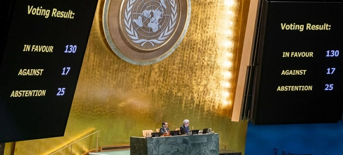 Đại hội đồng LHQ phản đối cấm vận Cuba. (Nguồn: UN News) Đại hội đồng LHQ phản đối cấm vận Cuba. (Nguồn: UN News)