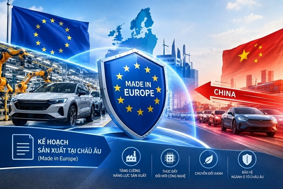 Châu Âu trang bị ‘giáp bảo hộ’ ngành ôtô,  thế áp đảo của Trung Quốc