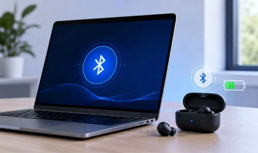 Kết nối tai nghe Bluetooth với máy tính Windows đơn giản.