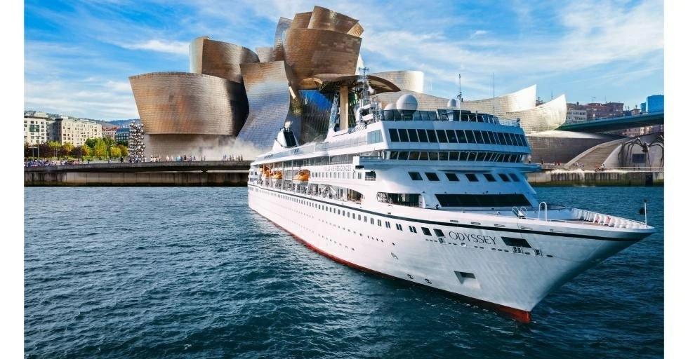 Tàu MV Odyssey của Mỹ phải tạm dừng hành trình kéo dài ba năm. (Nguồn: Getty Images)