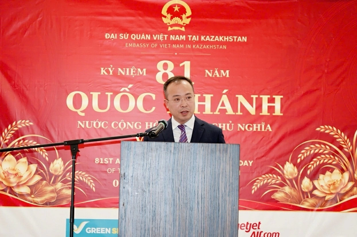 Kỷ niệm 81 năm Quốc khánh Việt Nam tại Kazakhstan: Thắt chặt hữu nghị, thúc đẩy hợp tác
