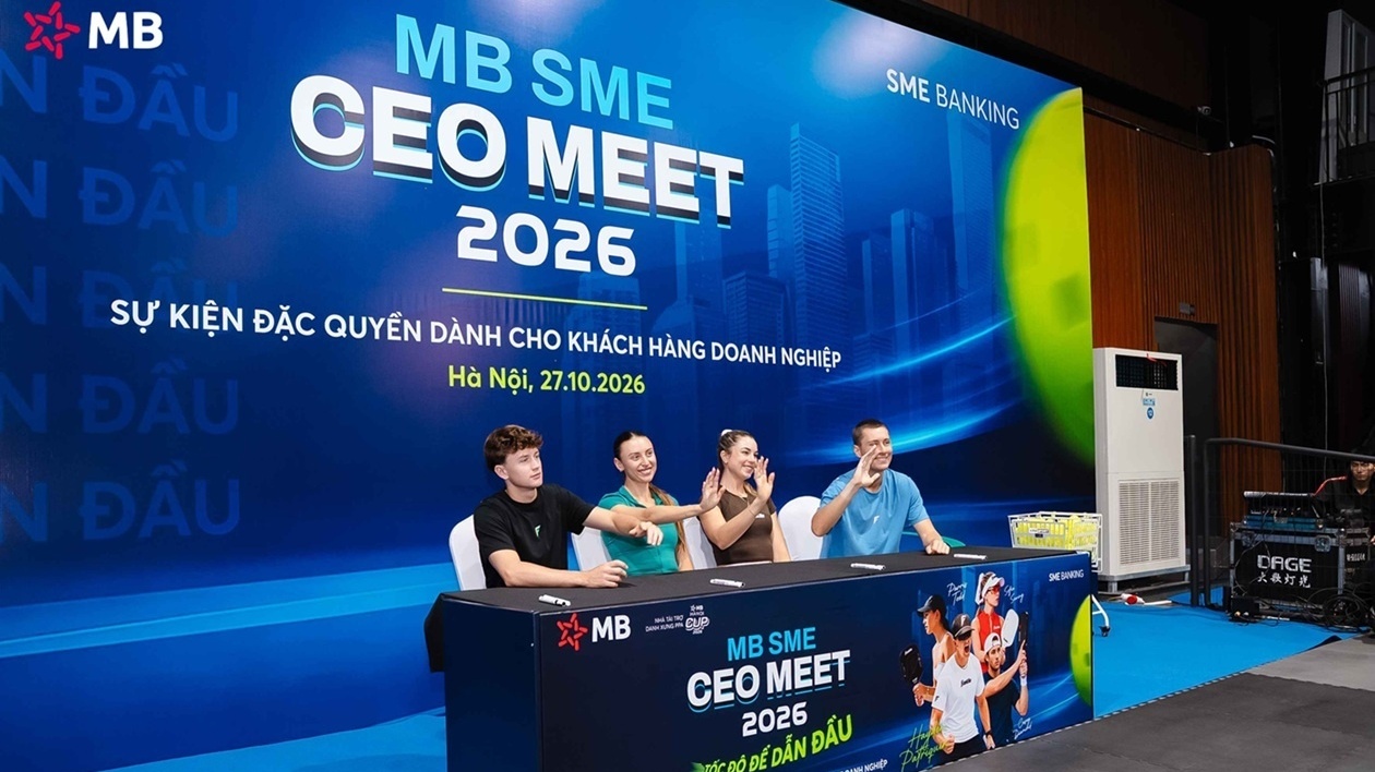 MB nâng tầm đặc quyền tăng trưởng cho doanh nghiệp SME, mời Hayden Patriquin gặp các CEO