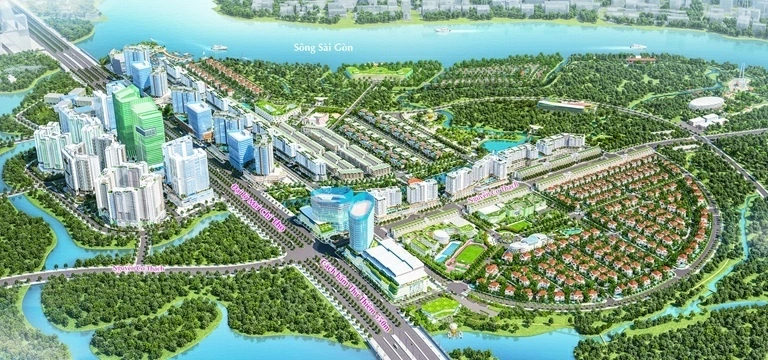 Dự án Khu đô thị Sala do Nhựa Bình Minh phối hợp triển khai.