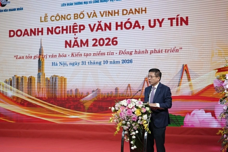 100 doanh nghiệp được VCCI vinh danh về văn hóa kinh doanh và uy tín 100 doanh nghiệp được VCCI vinh danh về văn hóa kinh doanh và uy tín