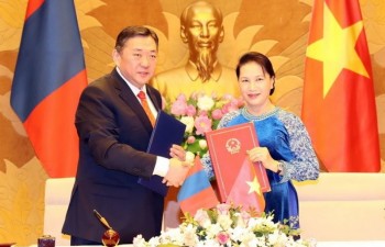 Mongolia’s Parliament Chairman wraps up Vietnam visit