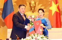 president tran dai quang hails consolidated friendship with mongolia