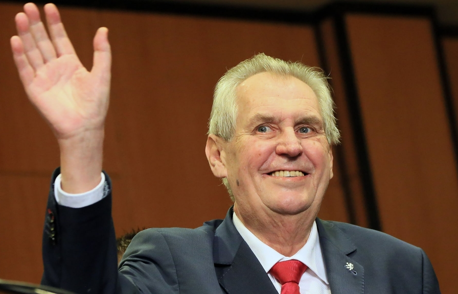 Bầu cử Tổng thống Czech vòng hai: Ông Zeman tái đắc cử