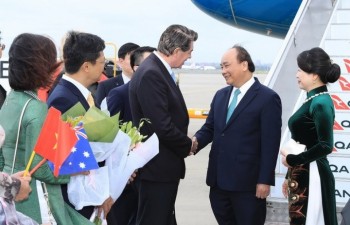 PM Phuc arrives in Sydney for ASEAN-Australia Special Summit