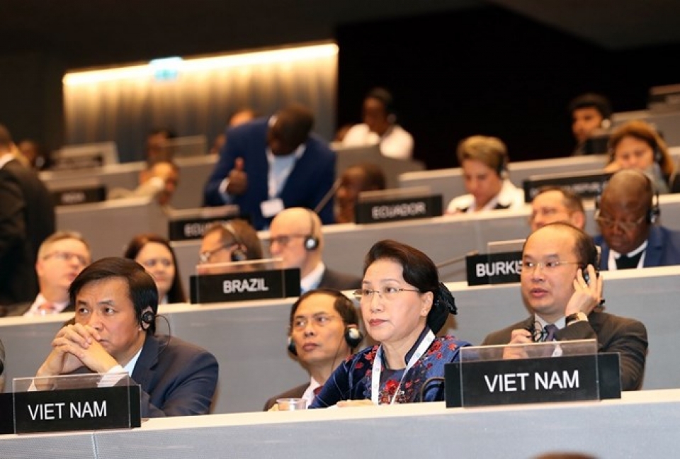 top legislator attends ipu 138 general debate on migrants refugees