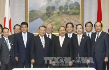 PM meets Speaker of Japanese House of Representatives