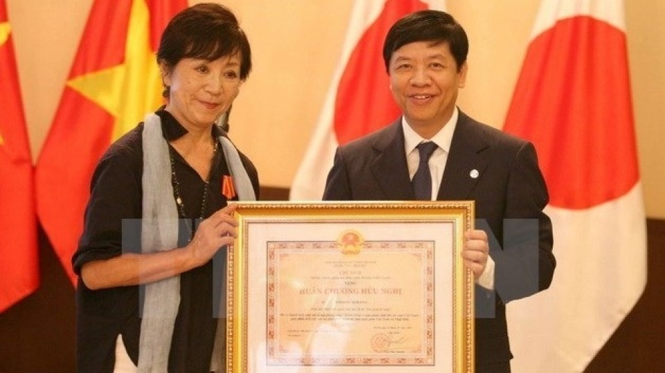 vietnams friendship order presented to japanese film director