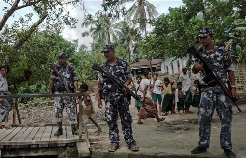 Myanmar ban bố lệnh giới nghiêm mới ở bang Rakhine