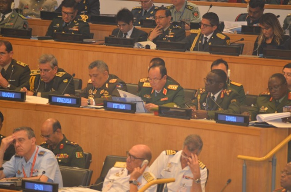 vietnam attends chiefs of defence conference on un peacekeeping