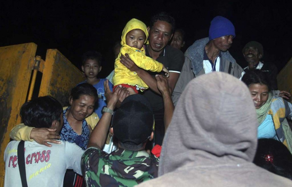 Indonesia đẩy mạnh hoạt động sơ tán khẩn cấp trên đảo Bali