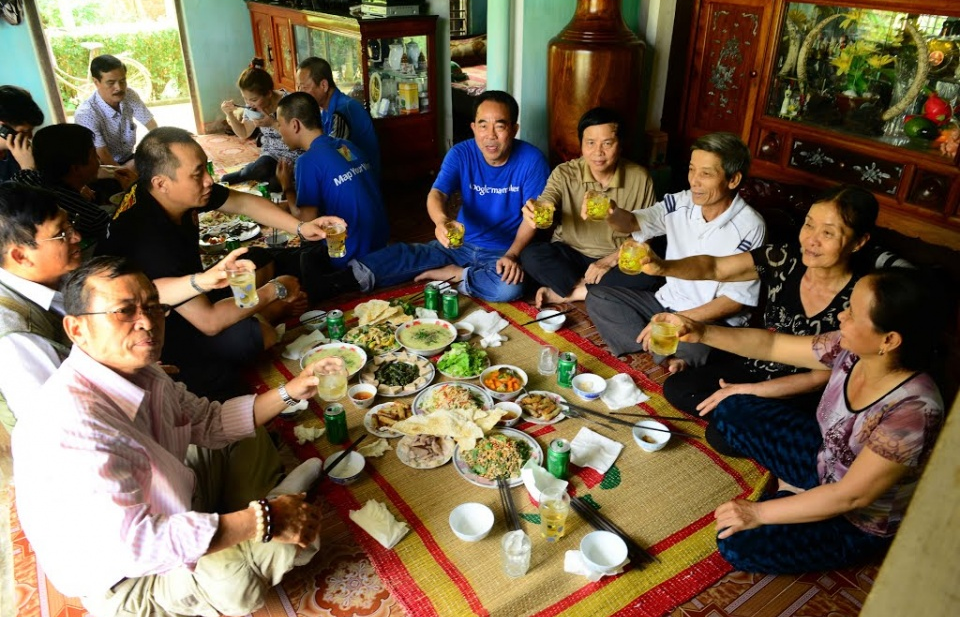The traditional meals in Vietnam