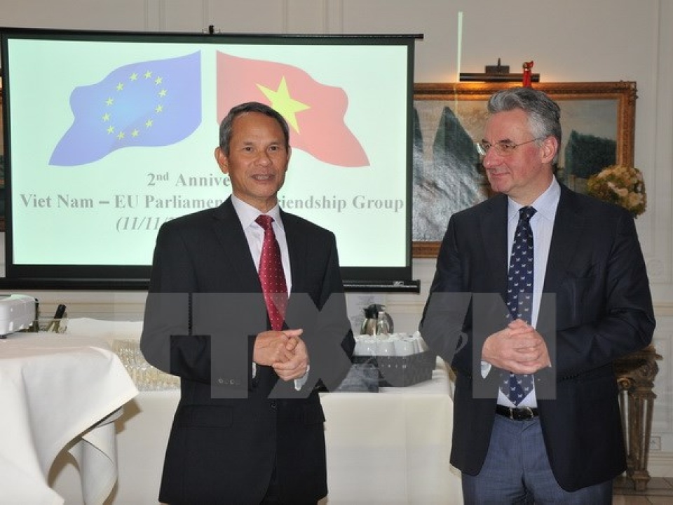 vietnam eu parliamentary friendship marks in belgium