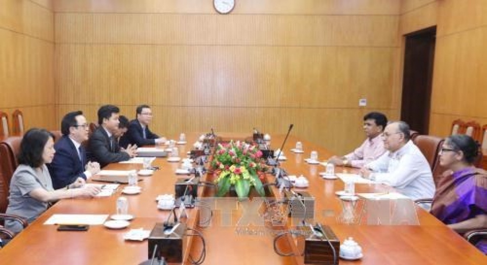 bangladeshi communist party leader welcomed in ha noi