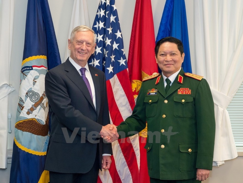 activities during defence minister ngo xuan lichs visit to us