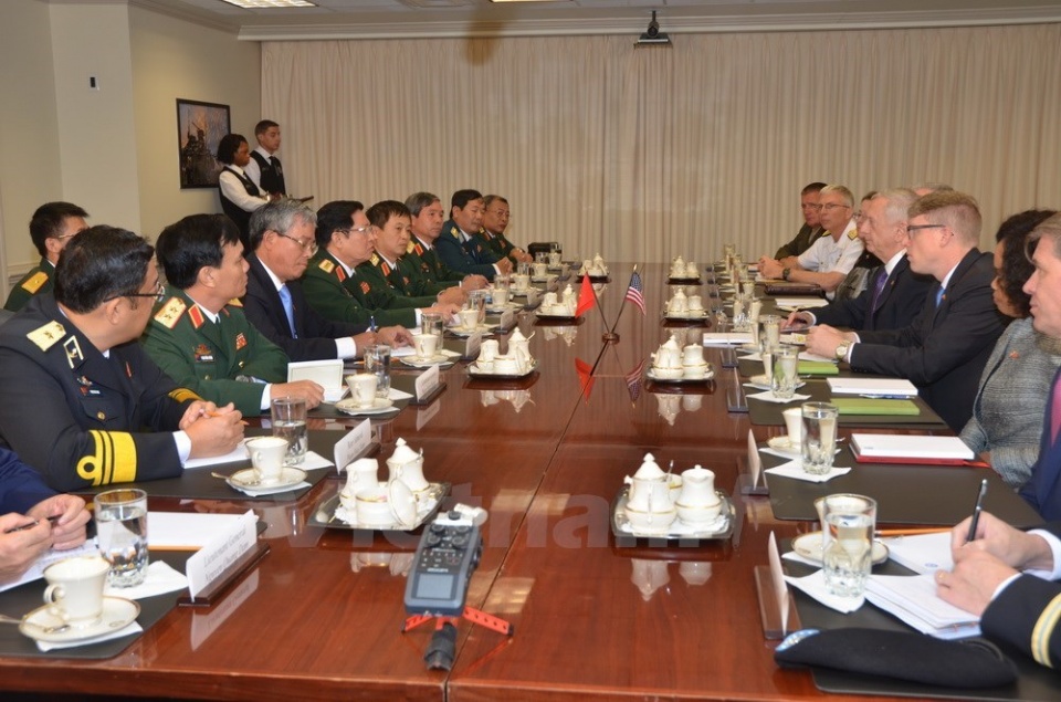 activities during defence minister ngo xuan lichs visit to us