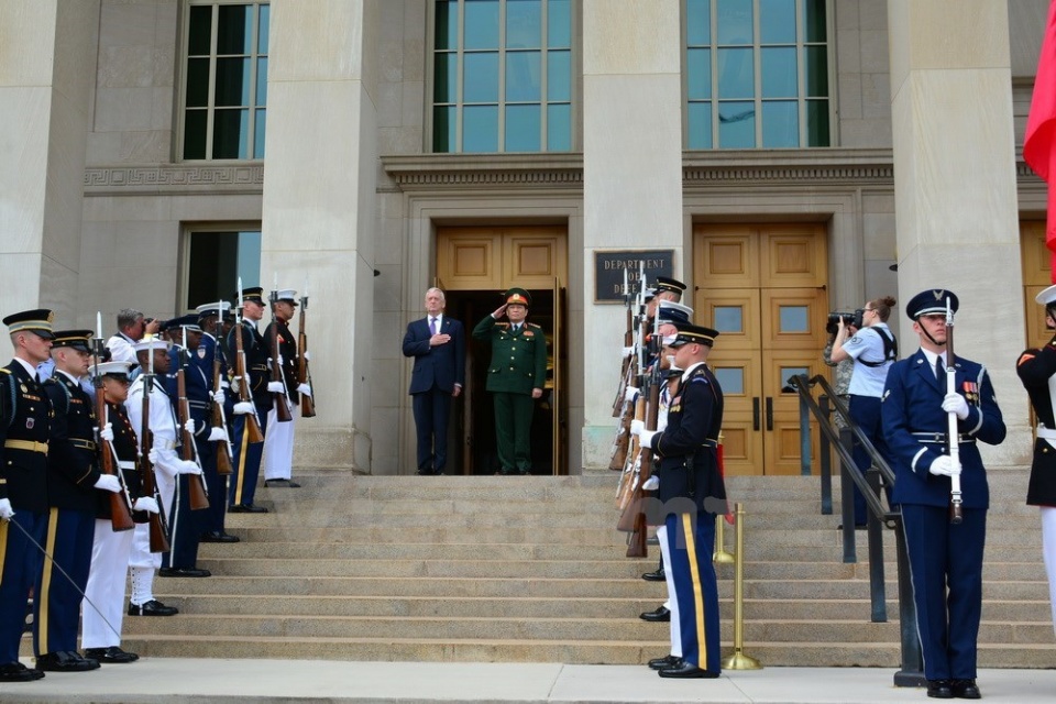 activities during defence minister ngo xuan lichs visit to us