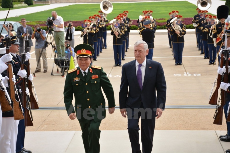 activities during defence minister ngo xuan lichs visit to us