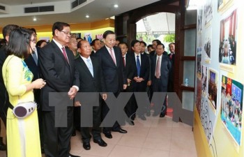 Exhibition features Vietnam-Laos-Cambodia cooperation in crime combat