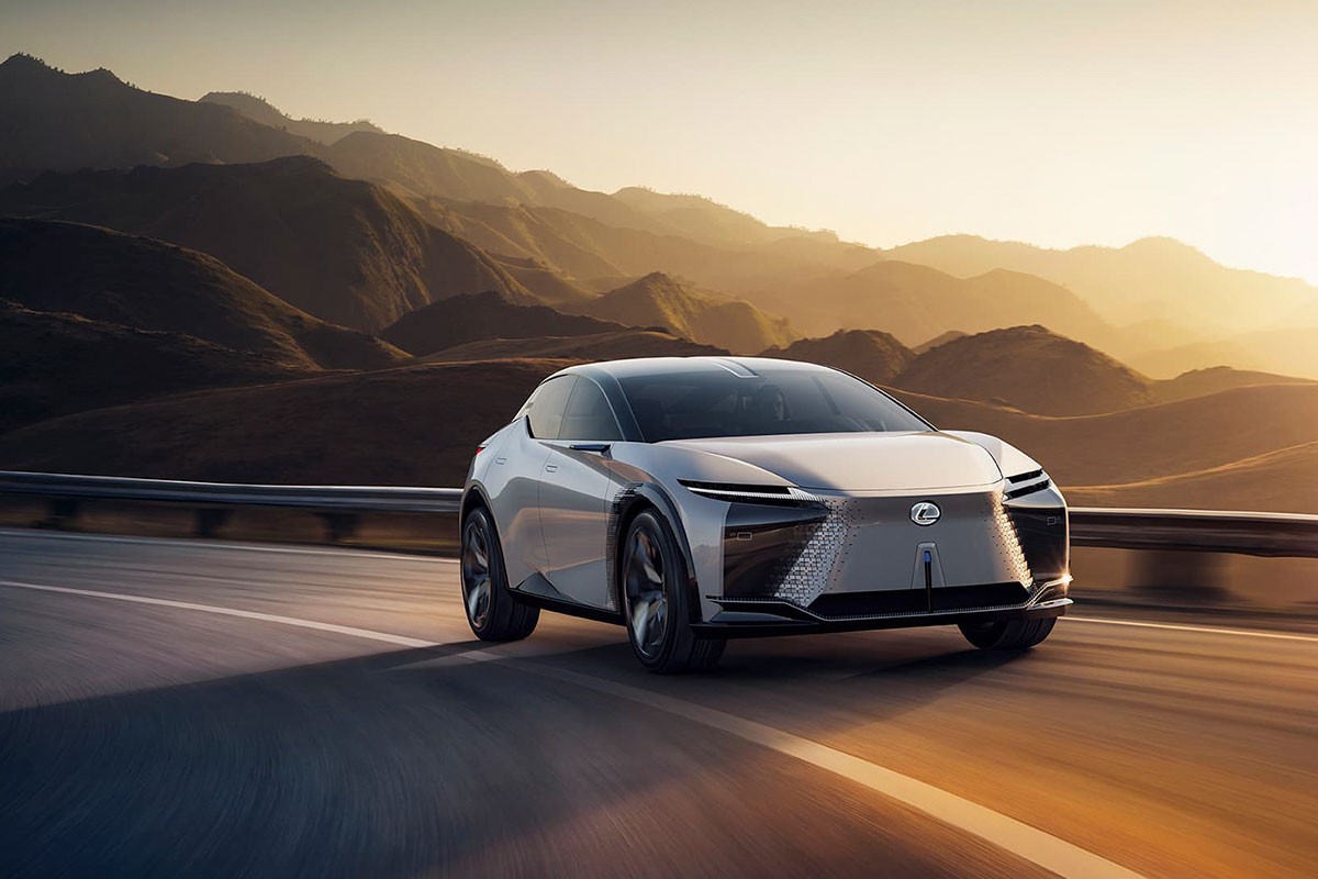 Lexus LF-Z Concept giống như một biến thể chạy điện của dòng RX trong tương lai. (Ảnh: Lexus)