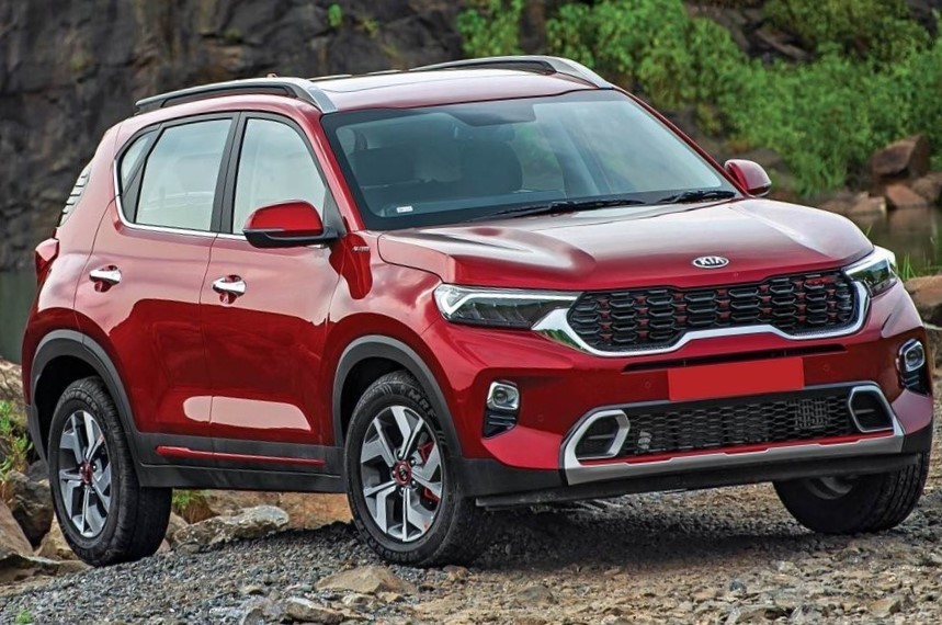 Kia Sonet mẫu crossover đô thị cỡ nhỏ.