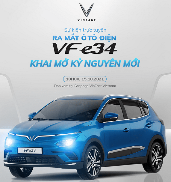 VinFast VF e34 phiên bản 2021.