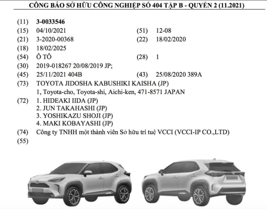 Toyota Yaris Cross sẽ được mở bán tại thị trường Việt Nam