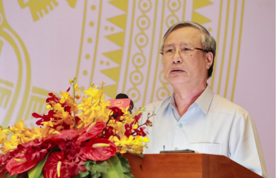 Thường trực Ban Bí thư dự Hội nghị Uỷ ban Trung ương Mặt trận Tổ quốc Việt Nam lần thứ 9