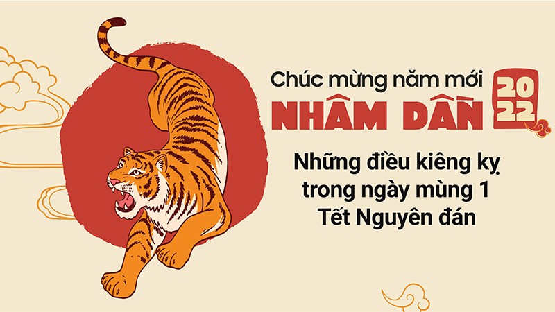 Những điều nên kiêng kỵ trong ngày mùng 1 Tết Nguyên đán