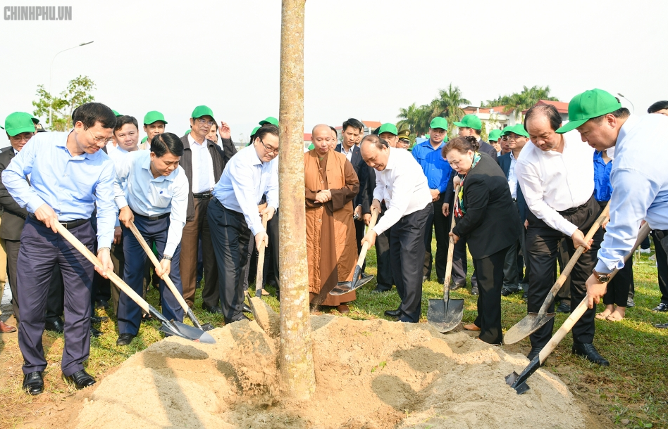 Thủ tướng mong mỗi gia đình Thủ đô trồng một cây, tạo nét đẹp mới của Hà thành