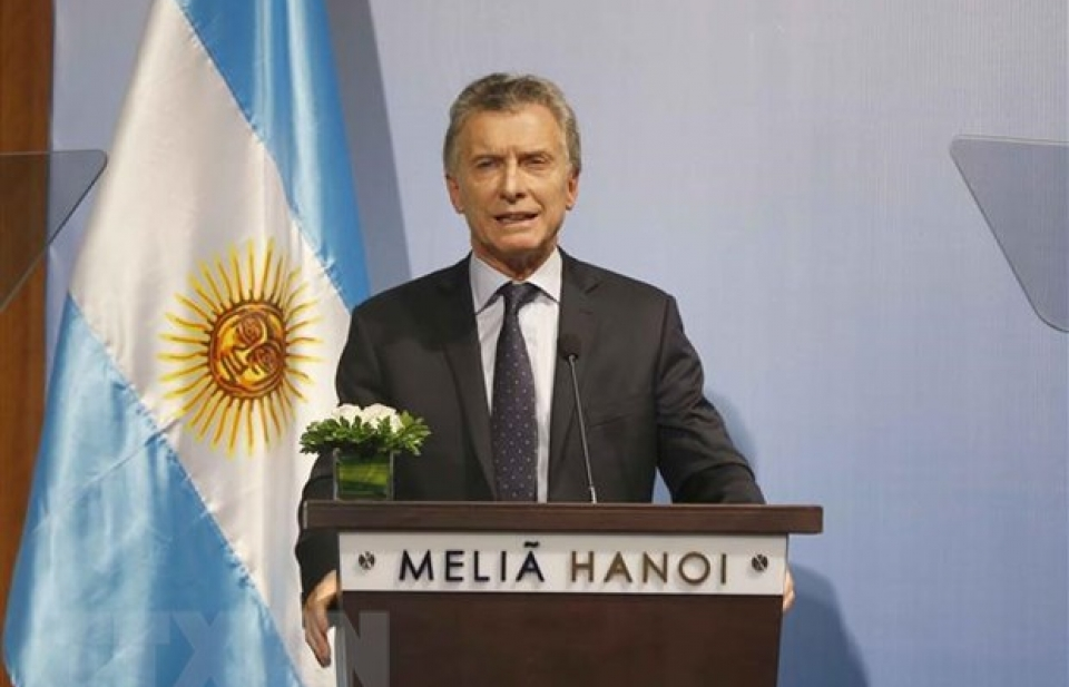Tổng thống Mauricio Macri: Việt Nam là đối tác quan trọng của Argentina
