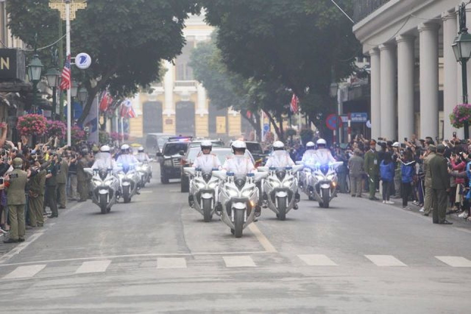 chu tich trieu tien kim jong un da toi ha noi