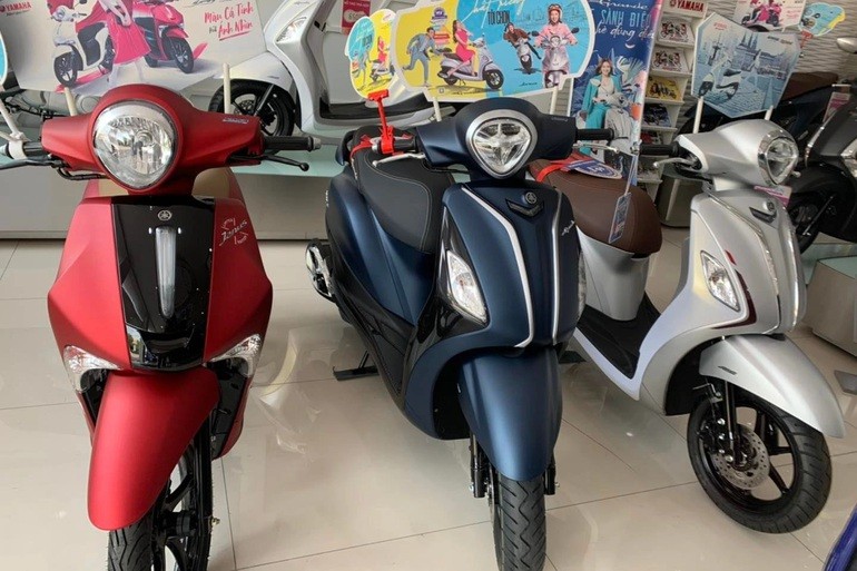 Thuế VAT dành cho xe máy dưới 125cc giảm còn 8%. Ảnh Quang Minh.