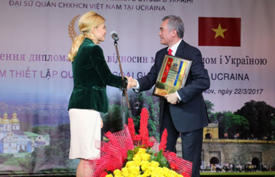 Đại sứ quán Việt Nam tại Ukraine kỷ niệm 25 năm quan hệ ngoại giao 2 nước
