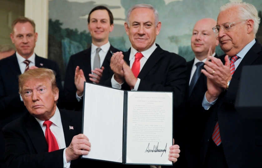 Công nhận Cao nguyên Golan thuộc Israel: Một món quà, nhiều toan tính của ông Trump